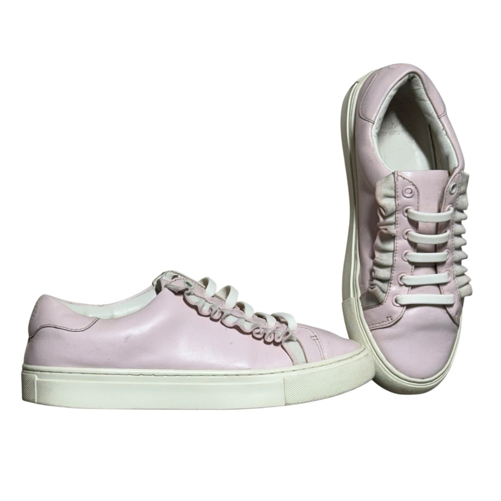 Tory Burch Sport Light Pink Leather Sneakers Size 6